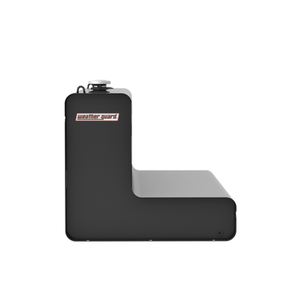 Weather Guard L-Shape Transfer Tank - 86 Gallon, Matte Black - 354-52-03
