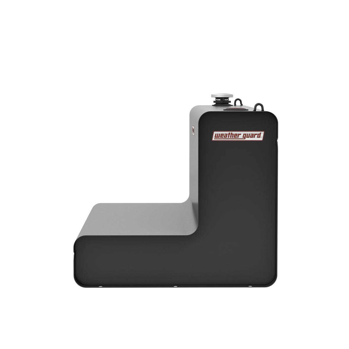 Weather Guard L-Shape Transfer Tank - 86 Gallon, Matte Black - 354-52-03