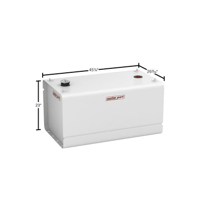Weather Guard Rectangle Transfer Tank - 100 Gallon, White - 358-3-03