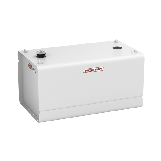 Weather Guard Rectangle Transfer Tank - 100 Gallon, White - 358-3-03