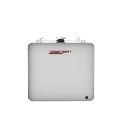Weather Guard Rectangle Transfer Tank - 100 Gallon, White - 358-3-03