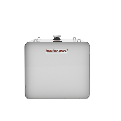 Weather Guard Rectangle Transfer Tank - 100 Gallon, White - 358-3-03