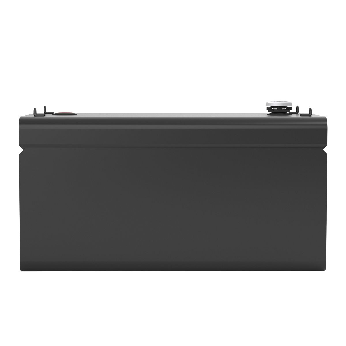 Weather Guard Rectangle Transfer Tank - 100 Gallon, Matte Black - 358-52-03