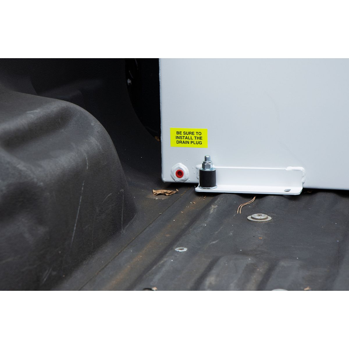 Weather Guard 75-Gallon Rectangle Steel Transfer Tank White 359-3-02