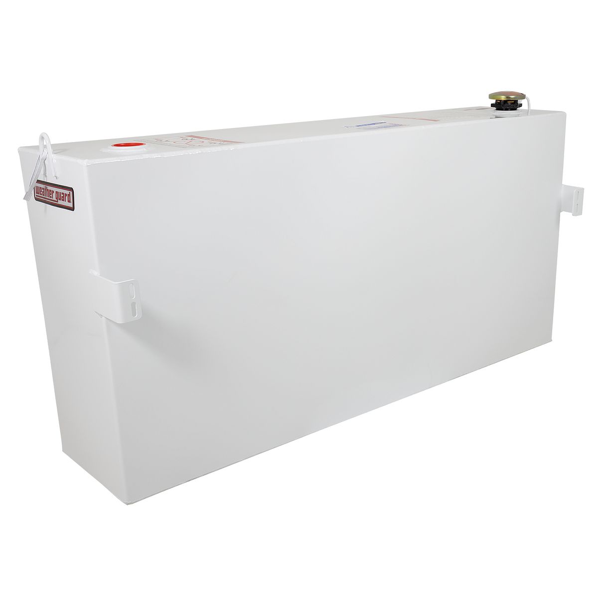 Weather Guard 75-Gallon Rectangle Steel Transfer Tank White 359-3-02