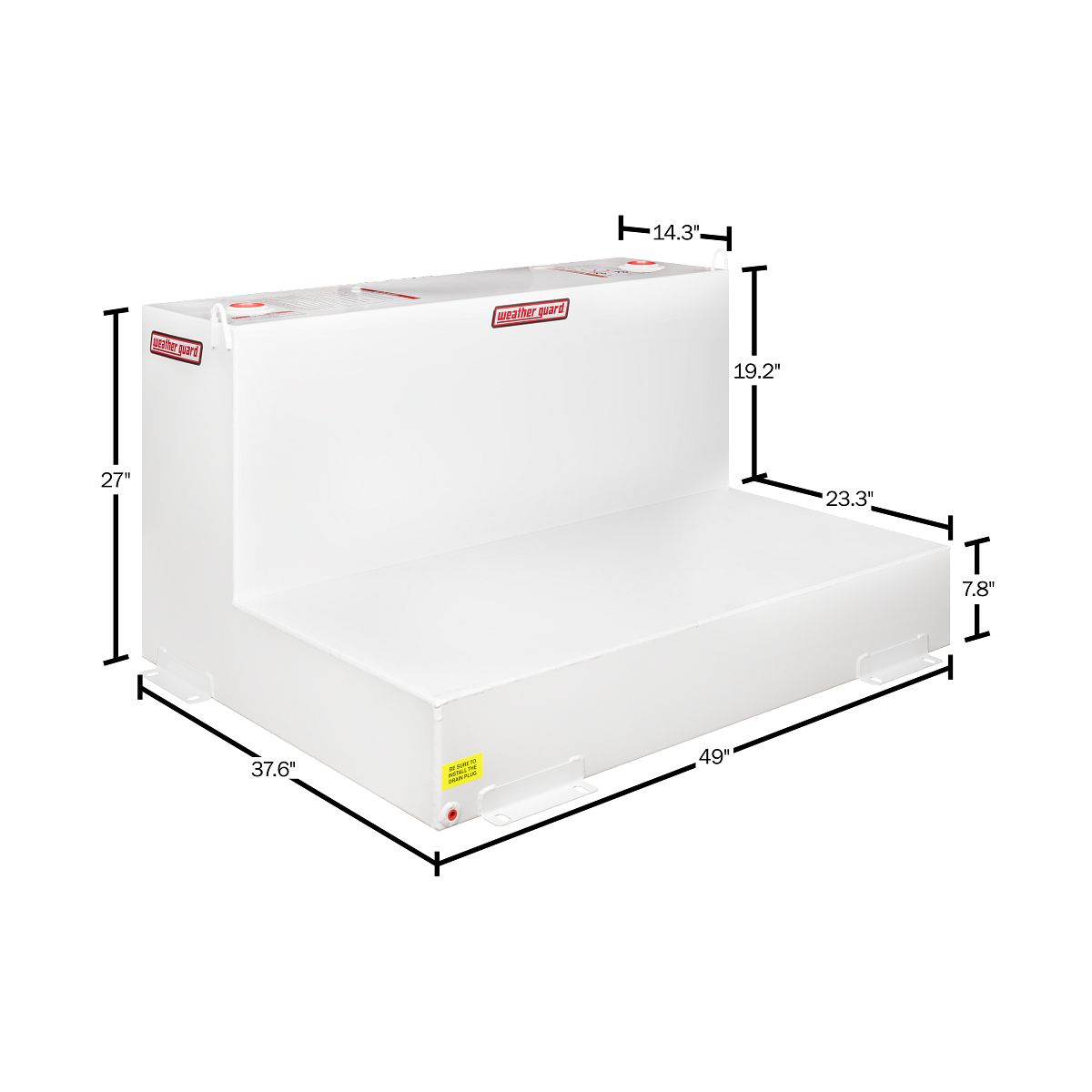 Weather Guard Transfer Tank - L-Shape