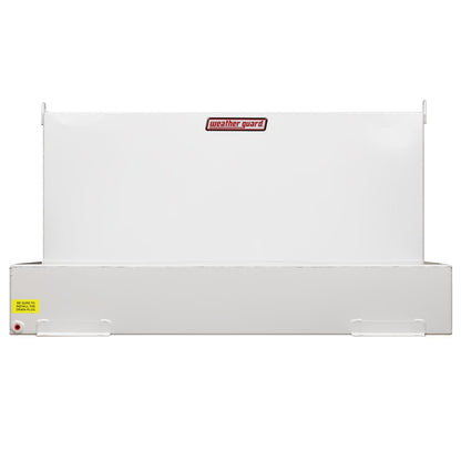 Weather Guard 110-Gallon L-Shape Steel Transfer Tank White 362-3-02