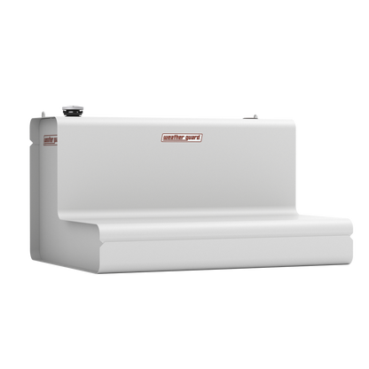 Weather Guard L-Shape Transfer Tank - 110 Gallon, White - 362-3-03