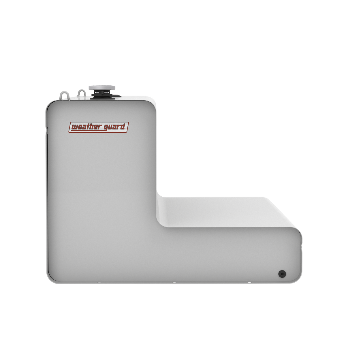 Weather Guard L-Shape Transfer Tank - 110 Gallon, White - 362-3-03