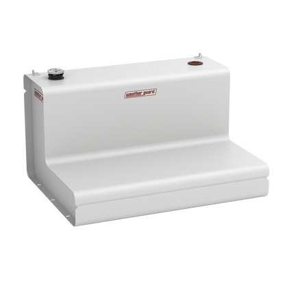 Weather Guard L-Shape Transfer Tank - 110 Gallon, White - 362-3-03