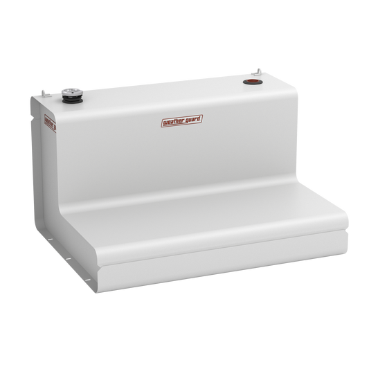 Weather Guard L-Shape Transfer Tank - 110 Gallon, White - 362-3-03