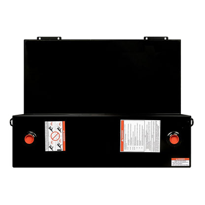 Weather Guard 110-Gallon L-Shape Steel Transfer Tank Gloss Black 362-5-02