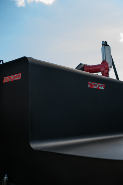 Weather Guard L-Shape Transfer Tank - 110 Gallon, Matte Black - 362-52-03