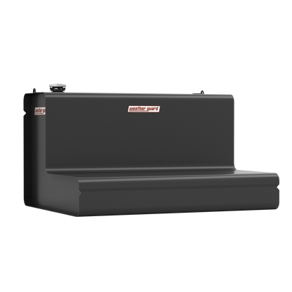 Weather Guard L-Shape Transfer Tank - 110 Gallon, Matte Black - 362-52-03