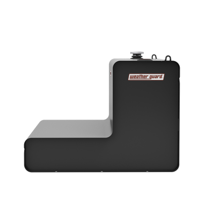 Weather Guard L-Shape Transfer Tank - 110 Gallon, Matte Black - 362-52-03