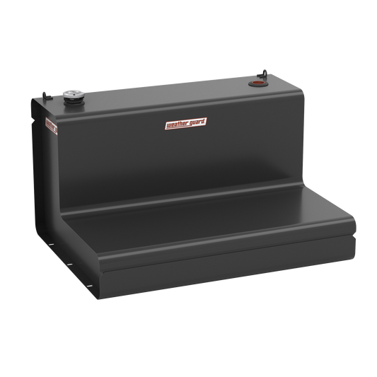 Weather Guard L-Shape Transfer Tank - 110 Gallon, Matte Black - 362-52-03