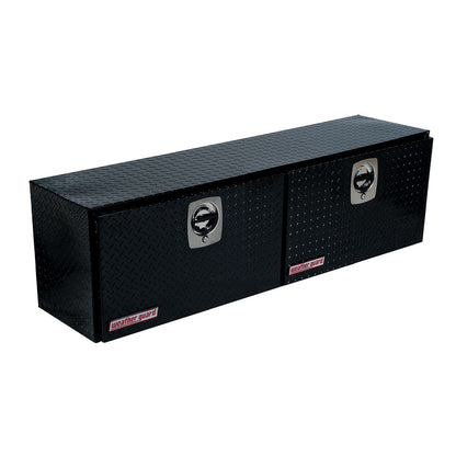 Weather Guard Aluminum Top Mount Box - 64.25-in x 13.25-in x 16-in - Gloss Black - 364-5-02