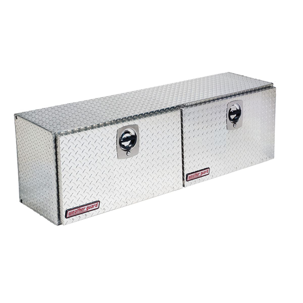 Weather Guard Aluminum Top Mount Box - 64.25-in x 16.25-in x 18-in - Aluminum - 365-0-02