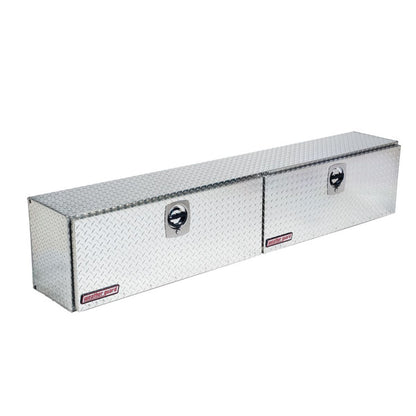 Weather Guard Aluminum Top Mount Box - 90.25-in x 13.25-in x 16-in - Aluminum - 390-0-02