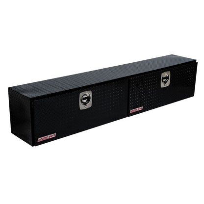 Weather Guard Aluminum Top Mount Box - 90.25-in x 13.25-in x 16-in - Gloss Black - 390-5-02