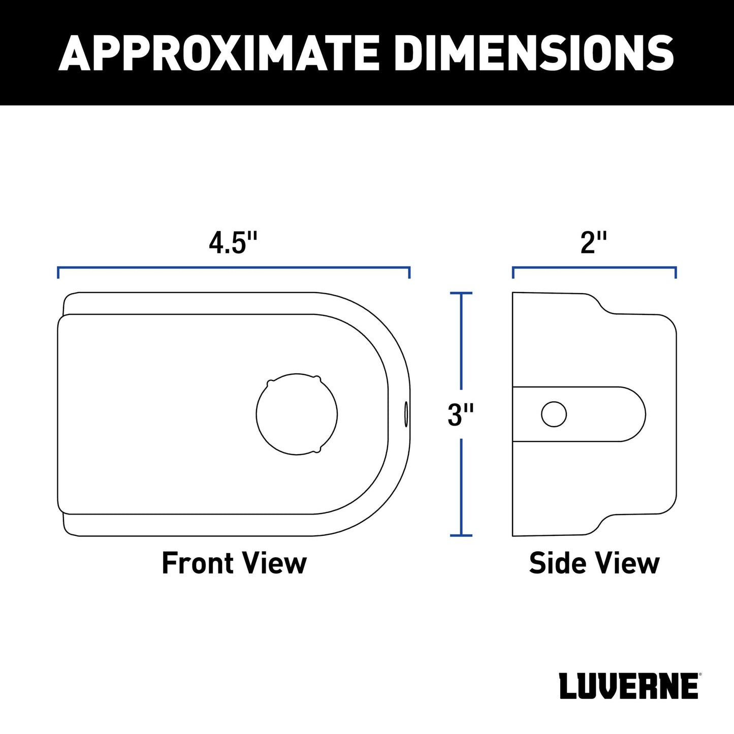 Luverne Prowler Max Grille Guard Parking Sensor Relocation Kit