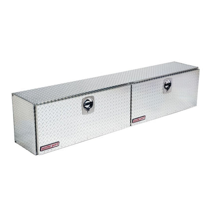 Weather Guard Aluminum Top Mount Box - 90.25-in x 16.25-in x 18-in - Aluminum - 391-0-02