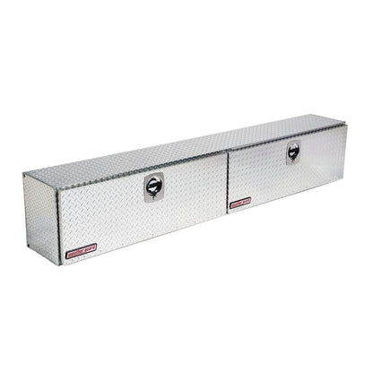 Weather Guard Aluminum Top Mount Box - 96.25-in x 13.25-in x 16-in - Aluminum - 396-0-02