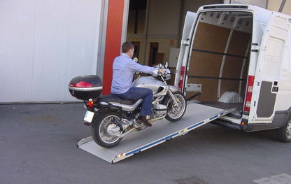 Aluminum Loading Ramp - Universal - Non-Swivel - Ramp Width: 47-in | Ramp Length: 108-in | Ramp Platform: Perforated | Capacity: High Capacity