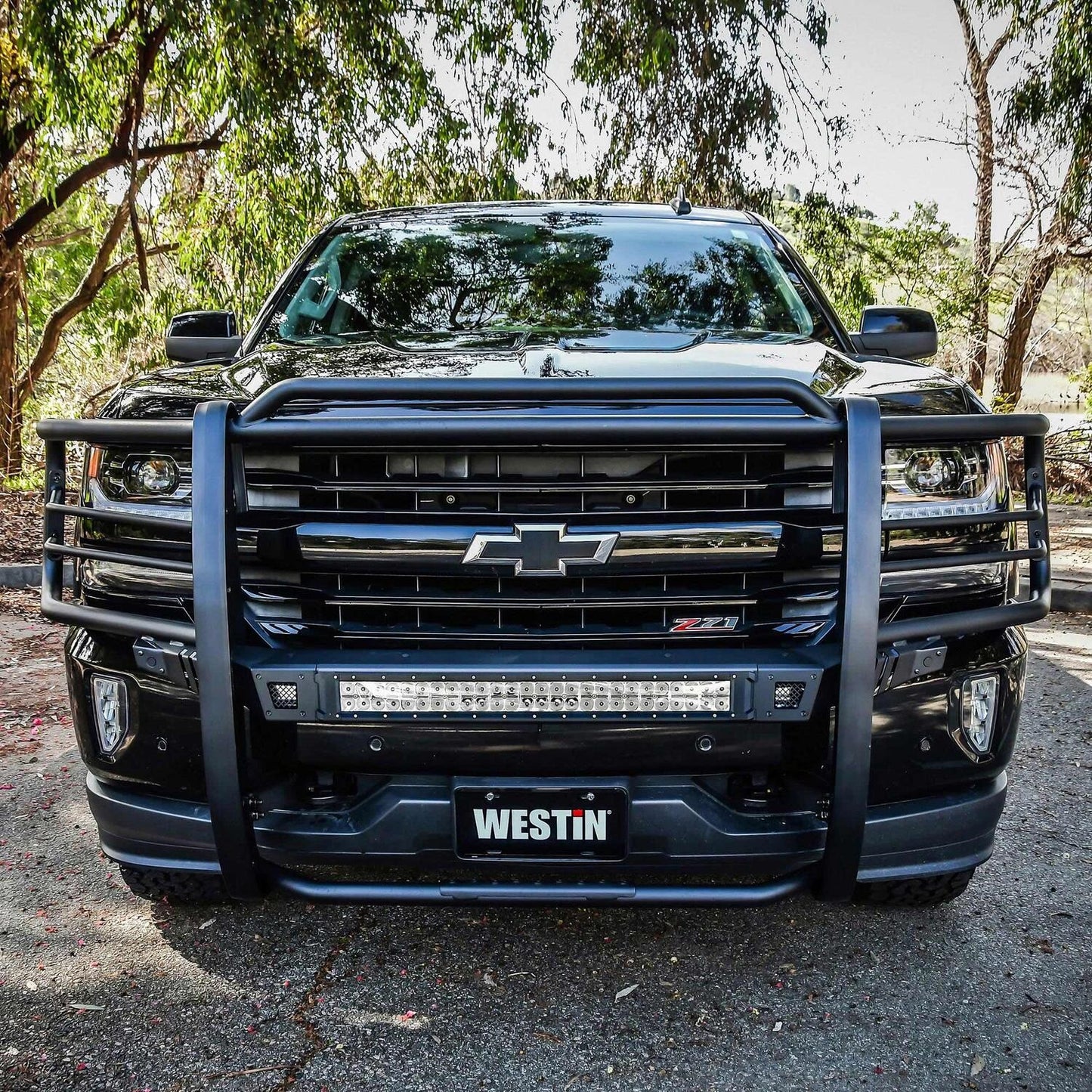 Westin Sportsman X Grille Guard for Chevrolet Silverado 1500 (2016-2019) - 40-33875
