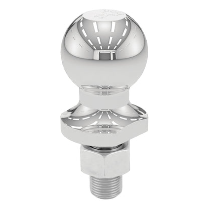 CURT 1-7/8" Trailer Ball (3/4" x 1-5/8" Shank, 2,000 lbs., Chrome) - 40001