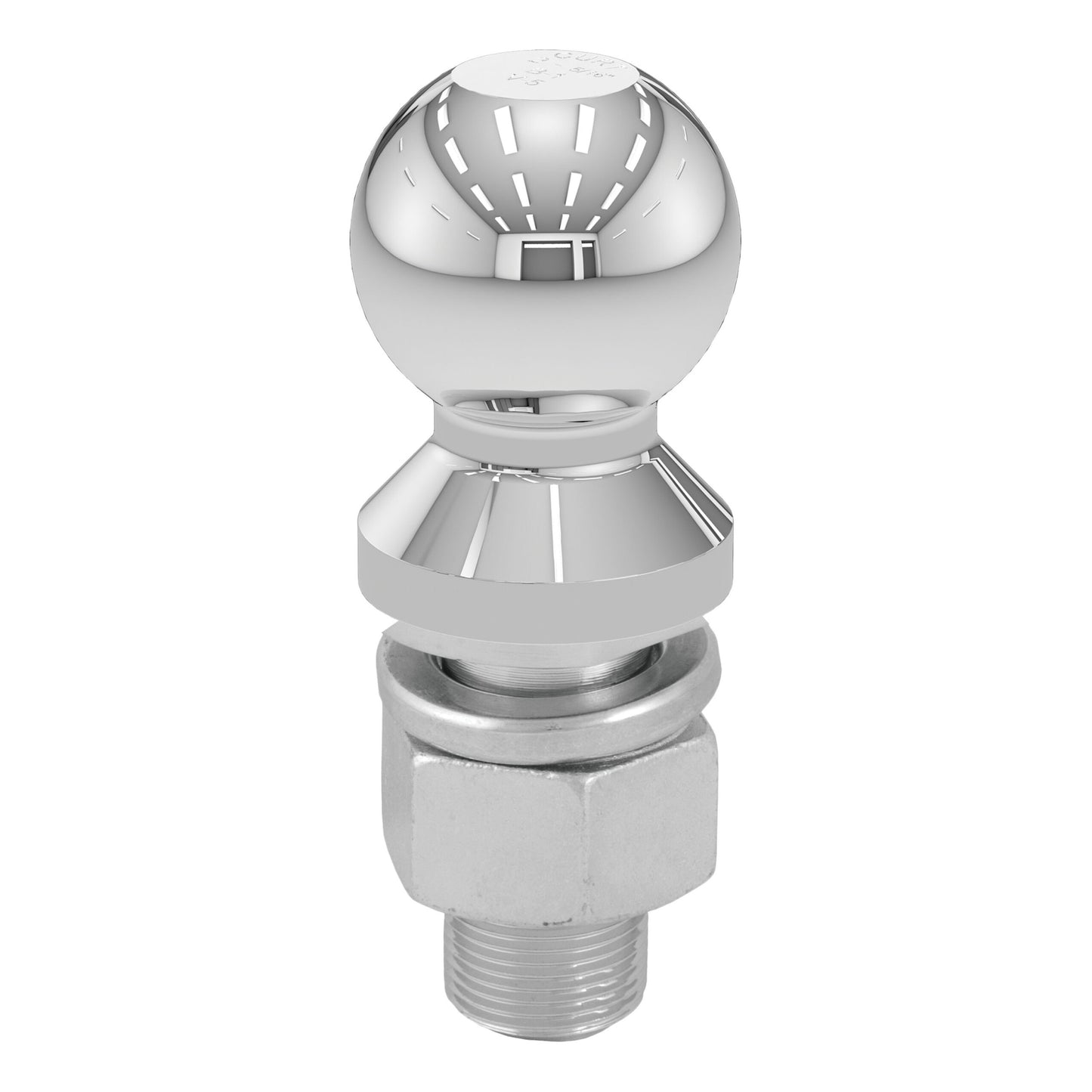 CURT 2-5/16" Trailer Ball (1-1/4" x 2-3/4" Shank, 20,000 lbs., Chrome) - 40008