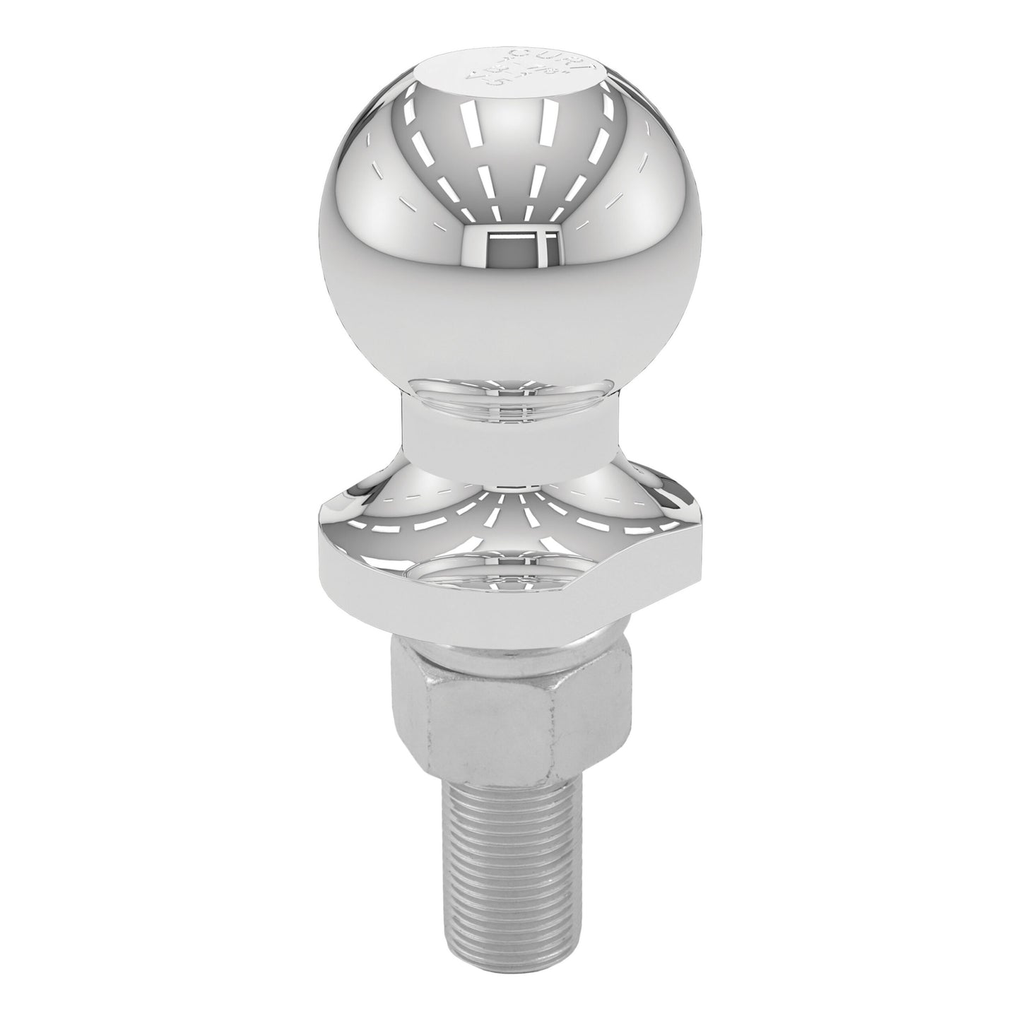 CURT 1-7/8" Trailer Ball (3/4" x 2-1/8" Shank, 2,000 lbs., Chrome) - 40015