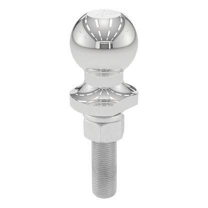 CURT 1-7/8" Trailer Ball (3/4" x 3" Shank, 2,000 lbs., Chrome) - 40016