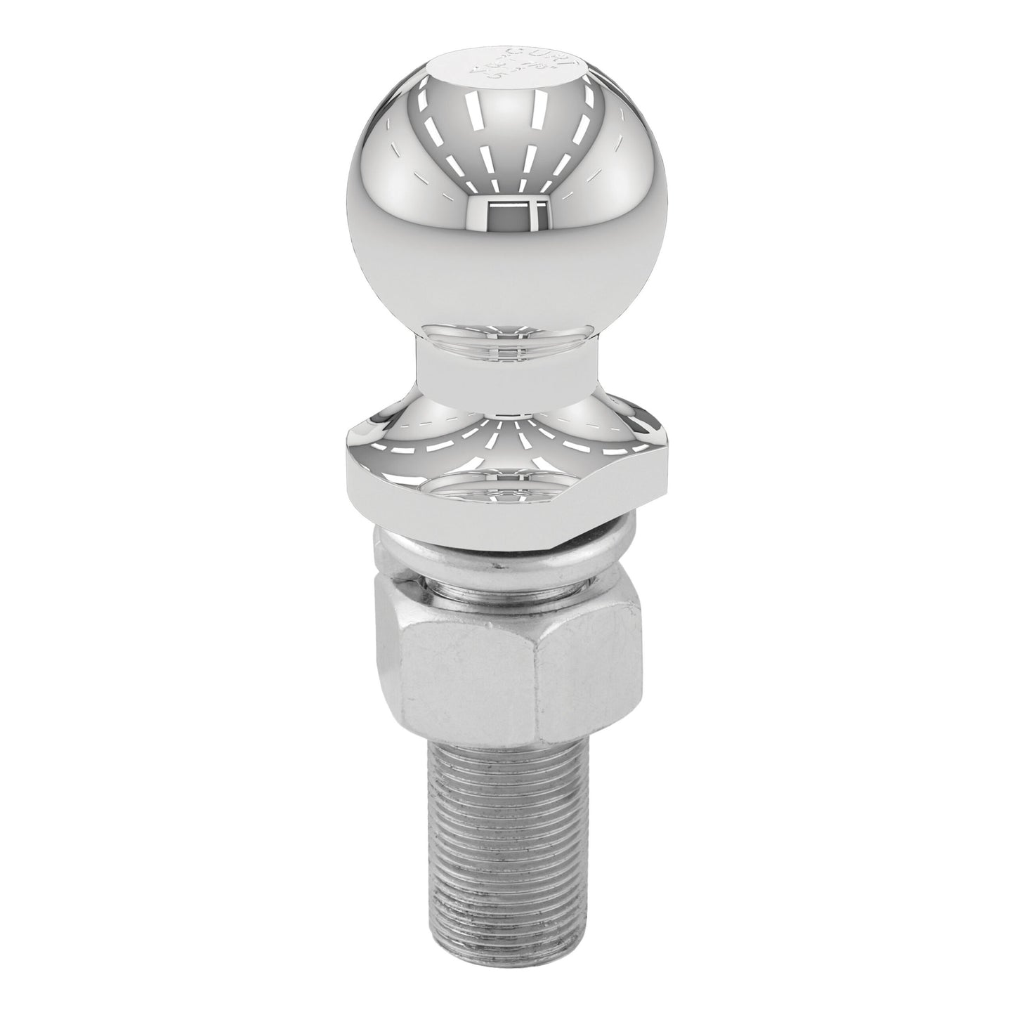 CURT 1-7/8" Trailer Ball (1" x 3" Shank, 3,500 lbs., Chrome) - 40017