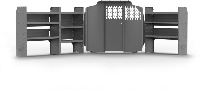 Base Shelving Package for Mercedes Metris - Regular 126-in WB