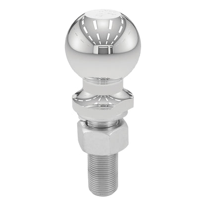 CURT 2-5/16" Trailer Ball (1" x 3" Shank, 6,000 lbs., Chrome) - 40021