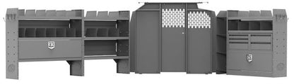 General Contractor Shelving Package for Chevy/GMC Express/Savana - 135-in WB