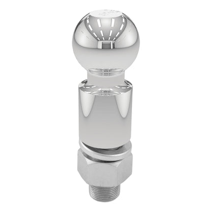 CURT 2-5/16" Trailer Ball (1-1/4" x 2-5/8" Shank, 2" Rise, 10,000 lbs., Chrome) - 40036