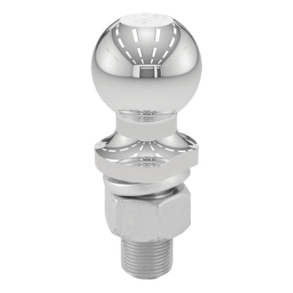 CURT 2" Trailer Ball (1" x 2-1/4" Shank, 12,000 lbs., Chrome) - 40038