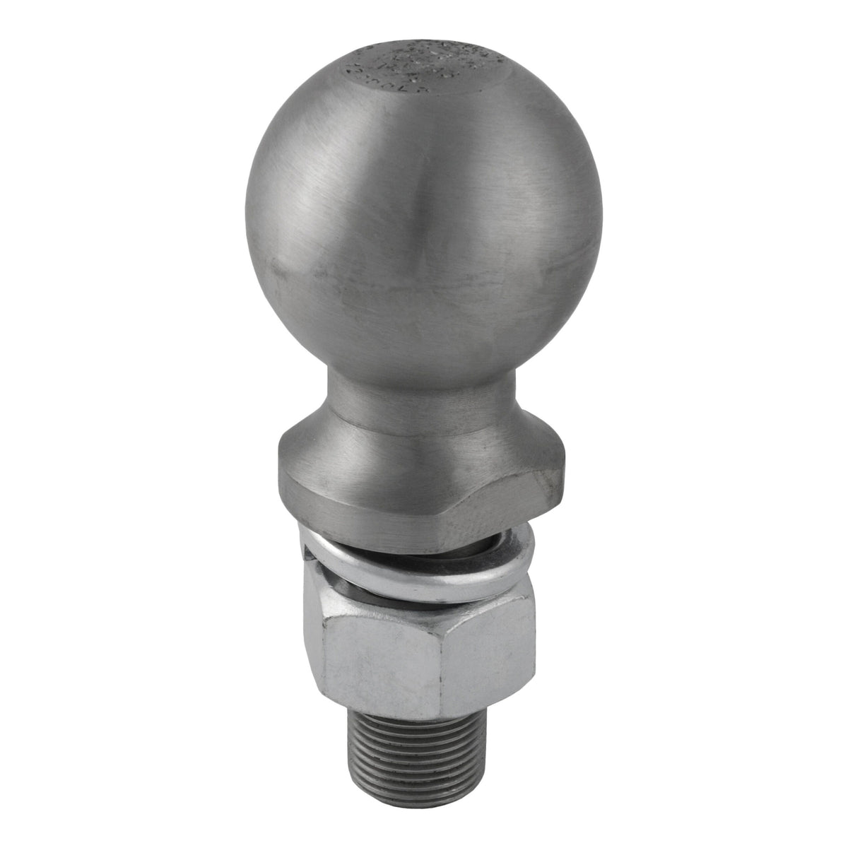 CURT 2-5/16" Trailer Ball (1" x 2-1/4" Shank, 12,000 lbs., Raw Steel) - 40042