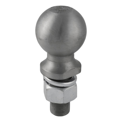 CURT 2-5/16" Trailer Ball (1" x 2-1/4" Shank, 12,000 lbs., Raw Steel) - 40042