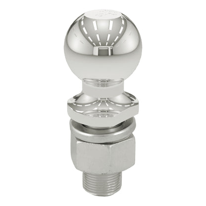 CURT 2-5/16" Trailer Ball (1-1/4" x 2-5/8" Shank, 15,000 lbs., Stainless) - 40055
