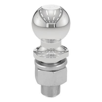 CURT 2-5/16" Trailer Ball (1-1/4" x 2-5/8" Shank, 15,000 lbs., Chrome, Packaged) - 40078