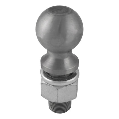 CURT 2-5/16" Trailer Ball (1-1/4" x 2-5/8" Shank, 30,000 lbs., Raw Steel) - 40085