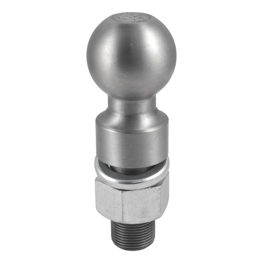 CURT 2-5/16" Trailer Ball (1-1/4" x 2-5/8" Shank, 25,000 lbs., Raw Steel) - 40086