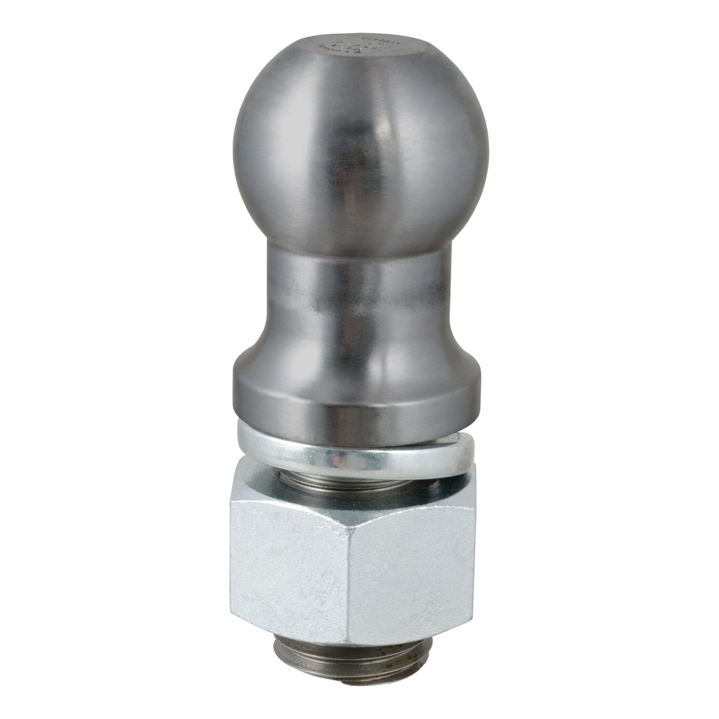CURT 3" Trailer Ball (2" x 3-1/4" Shank, 30,000 lbs., Raw Steel) - 40089