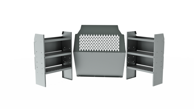Commercial Shelving Package for Nissan NV200 & Chevy City Express