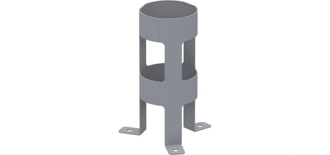 Nitrogen Tank Holder - 40 Cu Ft