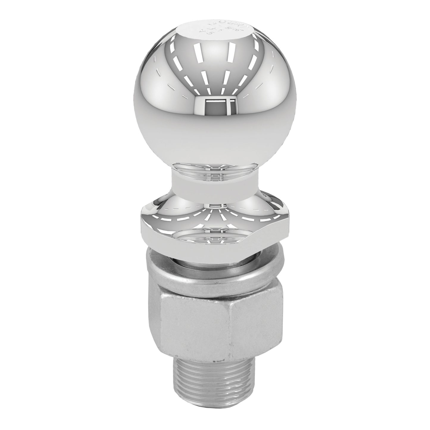 CURT 2-5/16" Trailer Ball (1-1/4" x 2-5/8" Shank, 10,000 lbs., Chrome, Packaged) - 40168