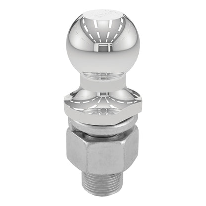 CURT 2" Trailer Ball (1-1/4" x 2-5/8" Shank, 10,000 lbs, Chrome) - 40190